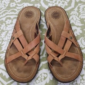 UGG Sandals Sz W9 Great Secondhand Condition